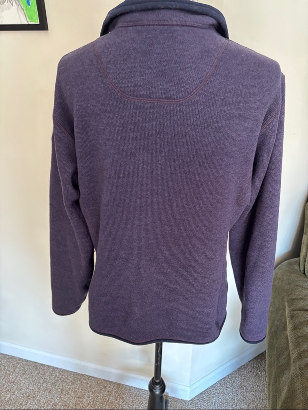 Arc'teryx Women's Purple Full-Zip Polartec Jacket-XL - Picture 6 of 10